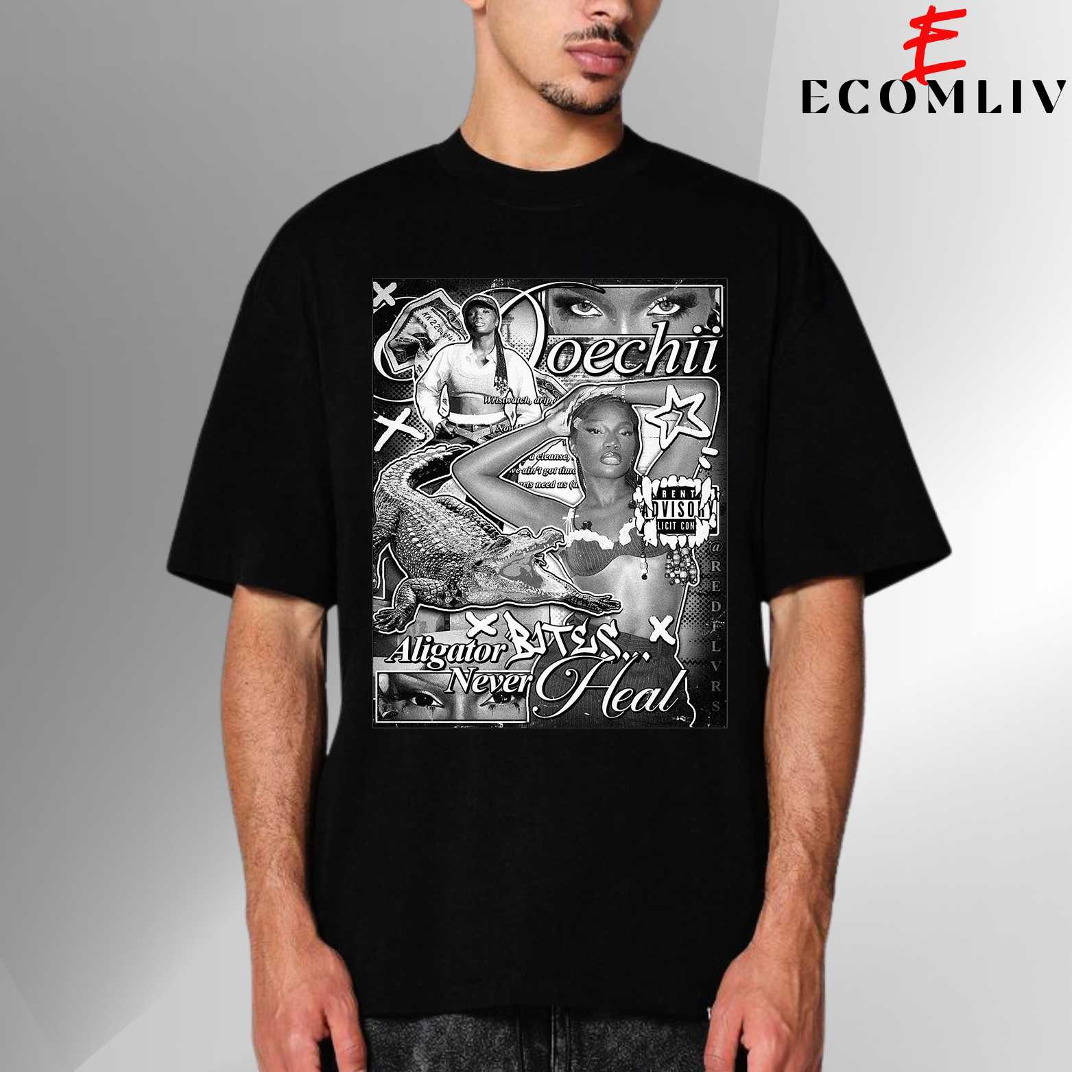 Doechii Graphic Unisex T Shirt, Streetwear T-Shirt